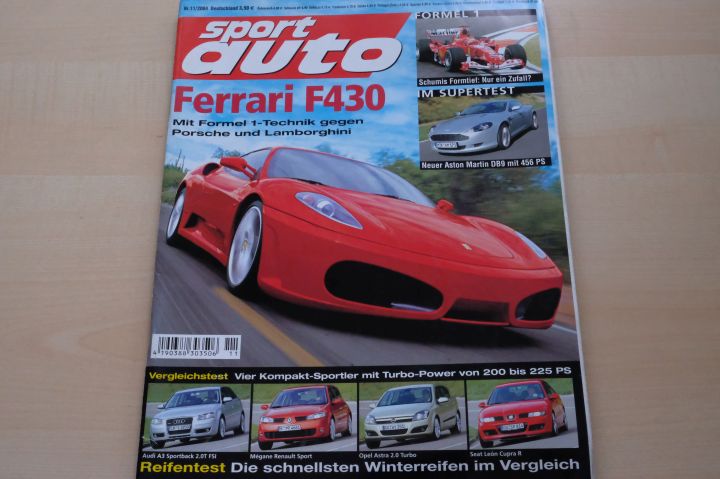 Deckblatt Sport Auto (11/2004)